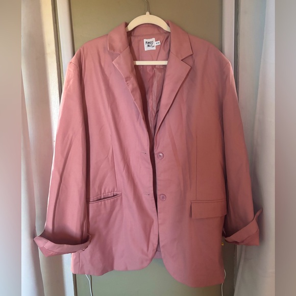 oversized pink princess polly blazer - Picture 1 of 2